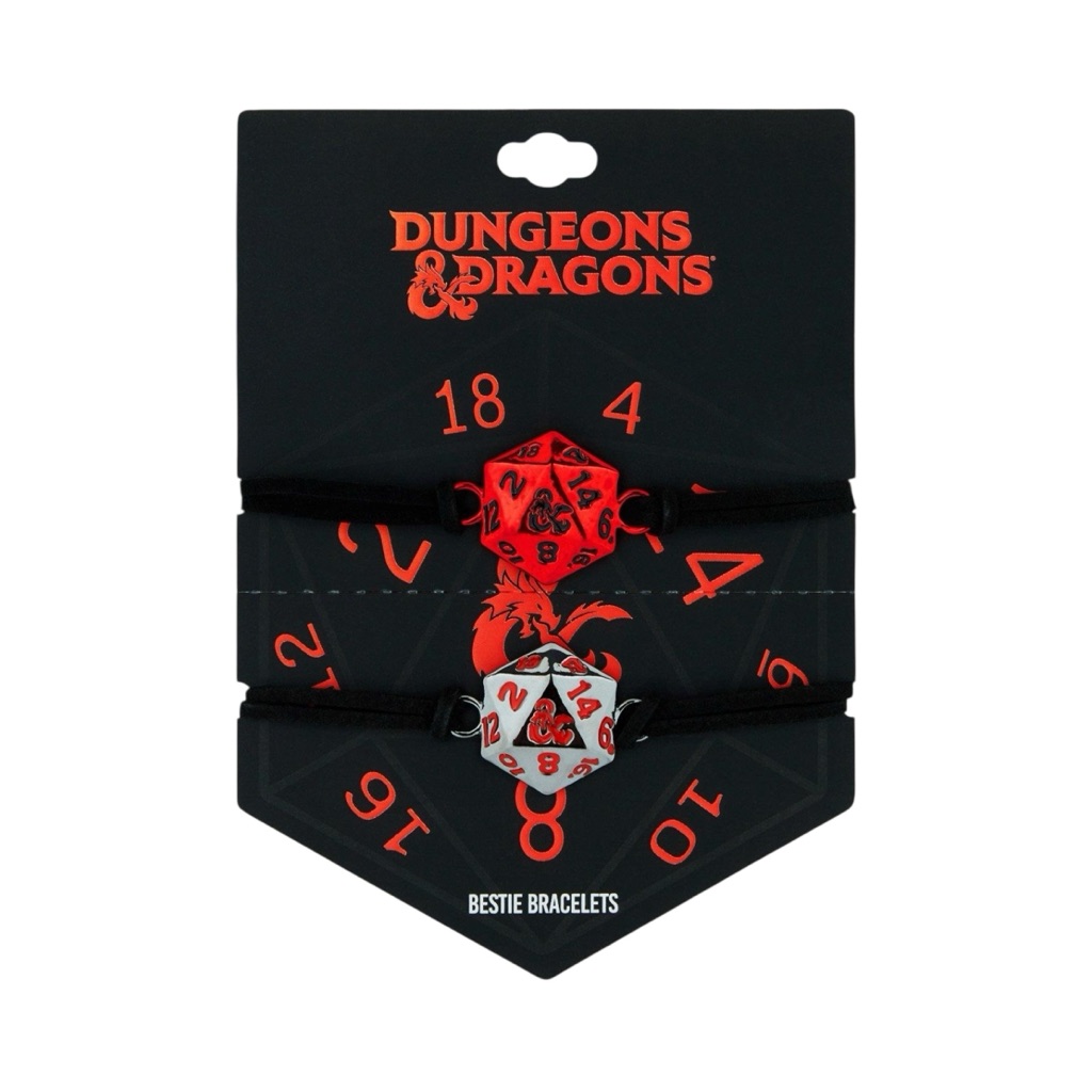 New Dungeons & Dragons Dice Best Friends Bracelets Set